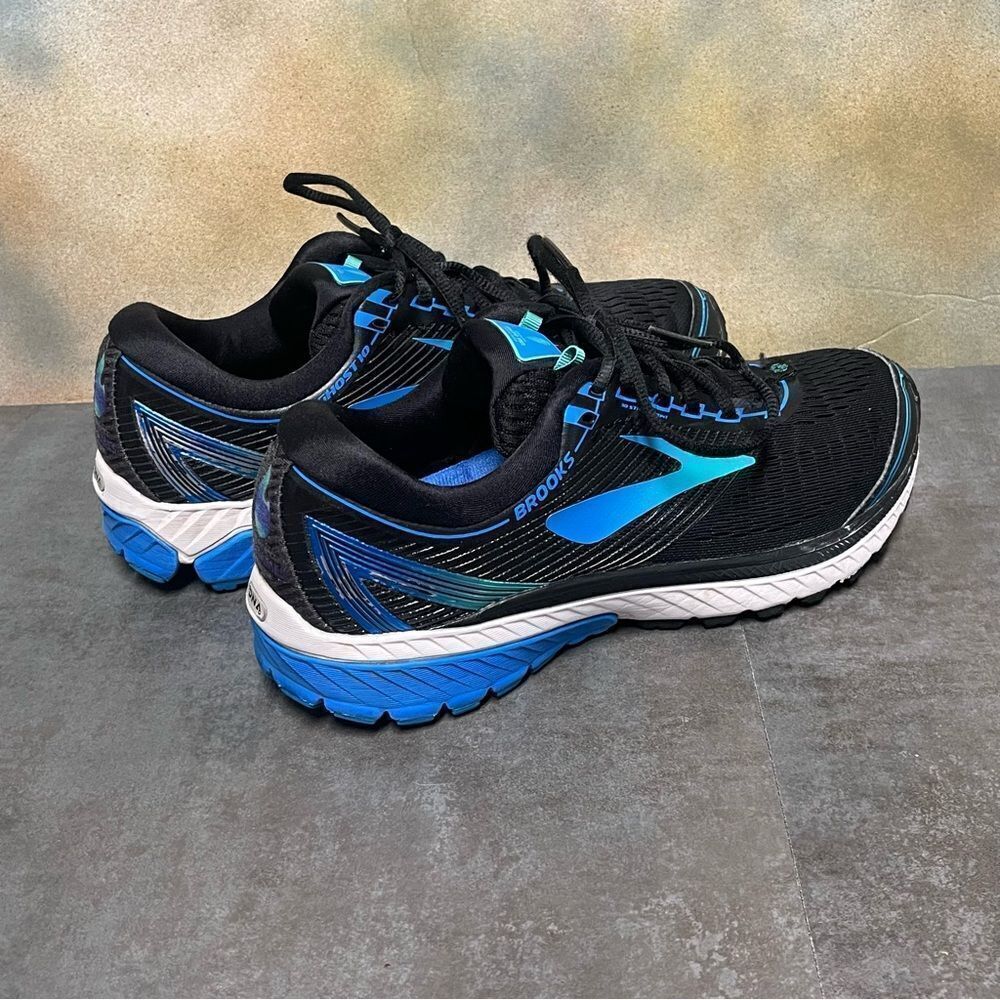 Brooks Ghost 10 Special Olympics Seattle 2018 Men's Black Running Shoes Sz 8.5D - Picture 10 of 16